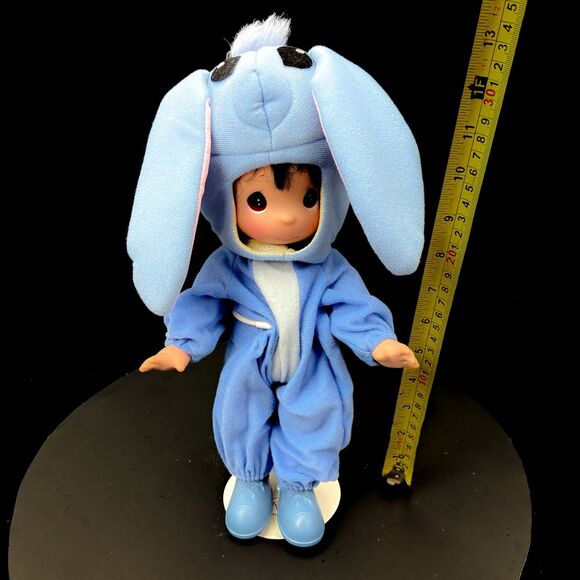 Stitch Precious Moments Doll by Linda Rick Doll Maker 13" W/Stand Disney Parks - Picture 6 of 6